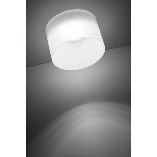 Світильник точковий накладний Candellux TUBA GU10 білий 2273679 - Фото 2