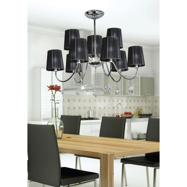 Люстра класична Candellux SORENTO E14 хром 39-38074 - Фото 2