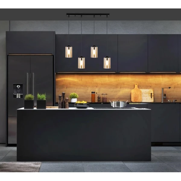 Підвісний світильник Candellux BISTRO E27 чорний 34-00552 - Фото 4