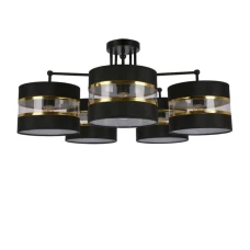 Candellux ANDY E27 чорний 35-06158. Пристельова люстра