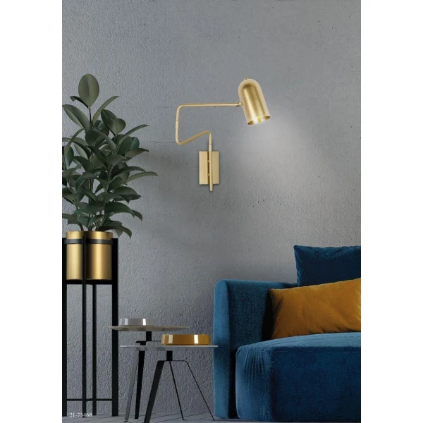 Бра Candellux HOSTI GU10 золотий 21-75468 - Фото 2