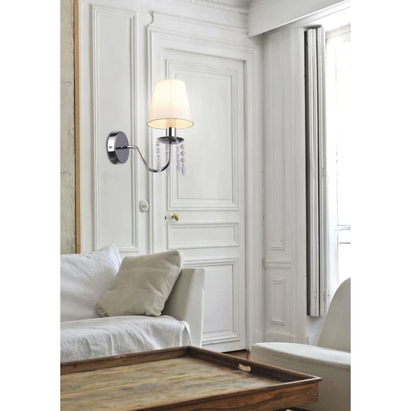 Бра Candellux RUTI E14 хром 21-58706 - Фото 2