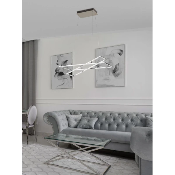 Люстра підвісна Candellux KSEROS 4000К хром A0033-320 - Фото 3