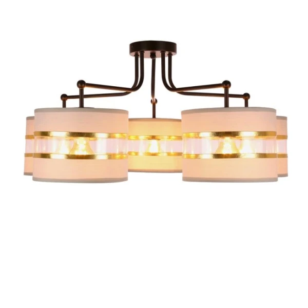 Люстра пристельова Candellux ANDY E27 білий 35-00521 - Фото 2
