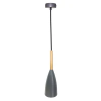 Candellux TROSA E27 бежевий, сірий 50101266. Світильник підвісний