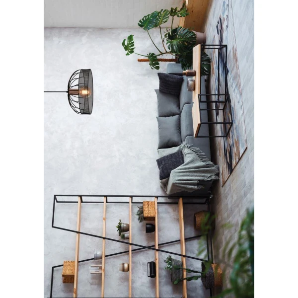 Підвісний світильник Candellux LEVI E27 мідний, чорний 31-78469 - Фото 4