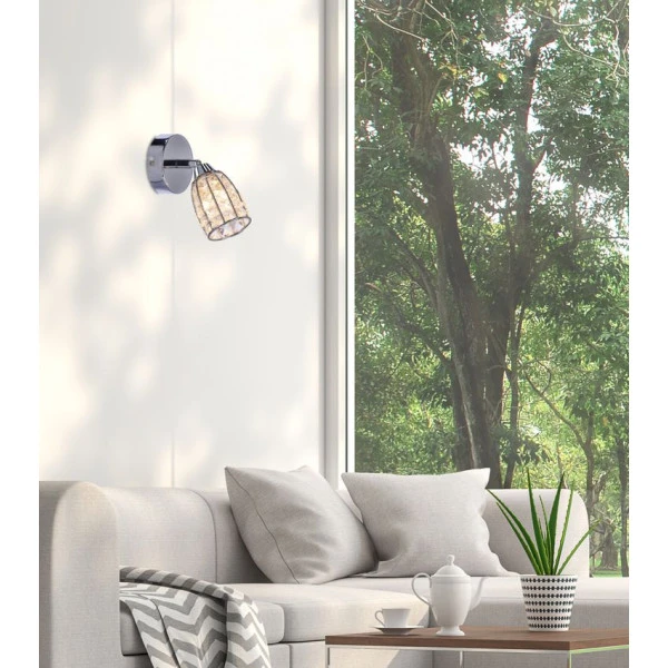 Бра Candellux SHIBA G9 хром 91-13385 - Фото 4
