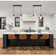 Підвісний світильник Candellux BISTRO E27 чорний 32-00538