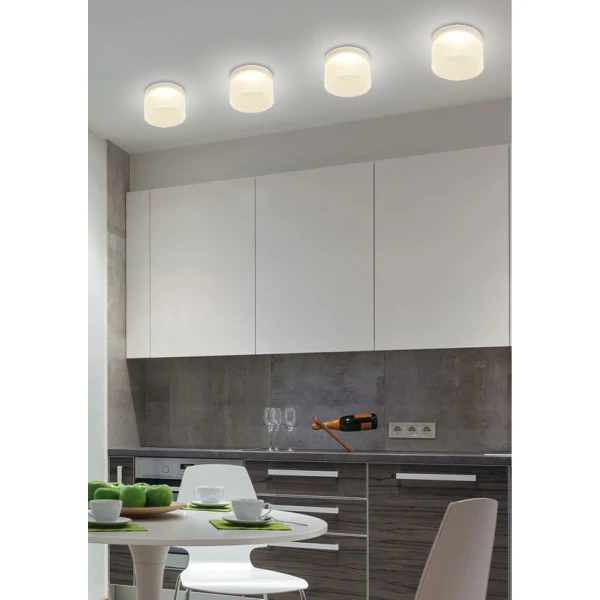 Світильник точковий накладний Candellux TUBA GU10 білий 2273679 - Фото 3