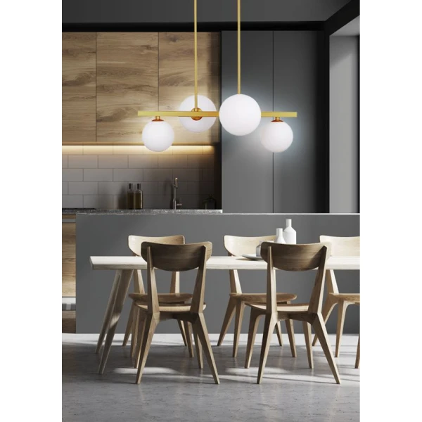 Підвісний світильник Candellux KAMA G9 латунний 34-73426 - Фото 11