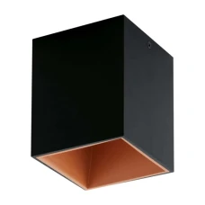 Eglo POLASSO 3Вт 3000К чорний 64689. Точковий світильник