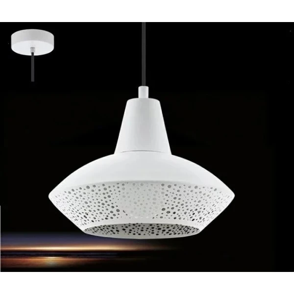 Підвісний світильник Eglo PIONDRO E27 10Вт білий 49864 - Фото 2