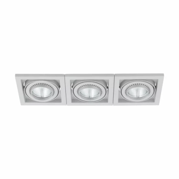 Точковий світильник EGLO LED-EINBAUSPOT 84Вт 3000К сірий 61208