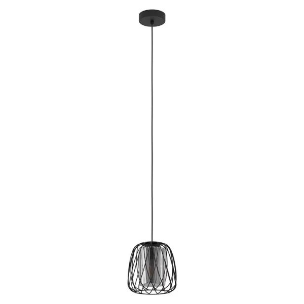 Підвісний світильник Eglo FLORESTA E27 5Вт чорний 99705 - Фото 1