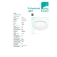 Стельовий світильник Eglo GIRON PRO 18Вт 4000К білий 61505