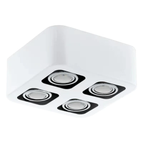 Точковий світильник Eglo TORENO GU10 3000К білий 93013 - Фото 1