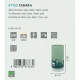 Настільна лампа Eglo TABARA 6Вт 3000К білий 97763