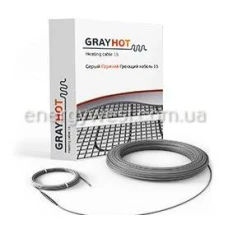 GRAYHOT 15 Вт/м Одескабель. Тепла електрична підлога (двожильний нагрівальний кабель)