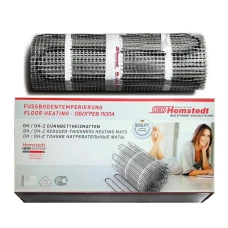 Hemstedt 150 Вт/м² (Німеччина). Тепла електрична підлога (нагрівальний мат)