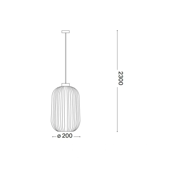 Підвісний світильник Ideal Lux MINT E27 зелений 237497 - Фото 3