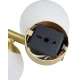Декоративне бра Ideal Lux PERLAGE G9 білий 283784