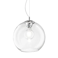 Ideal Lux NEMO E27 прозорий 052816. Підвісний світильник