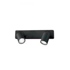 Ideal Lux RUDY GU10 чорний 229034. Бра спрямованого світла