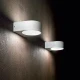 Фасадний світильник Ideal Lux IKO E27 білий 018522