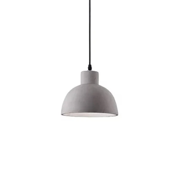 Підвісний світильник IDEAL LUX OIL E27 сірий 129082 - Фото 1