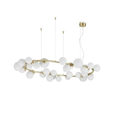 Ideal Lux PERLAGE G9 білий 296746. Підвісна люстра