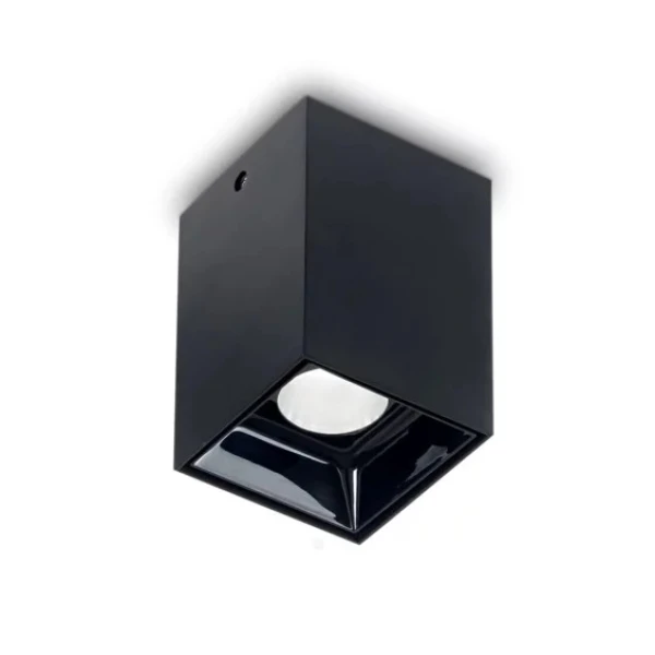 Накладний точковий світильник Ideal Lux NITRO 10Вт 3000К чорний 206042 - Фото 1