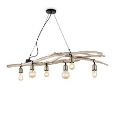 Ideal Lux DRIFTWOOD E27 бежевий 180922. Підвісний світильник