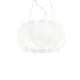 Підвісний світильник IDEAL LUX OVALINO E27 білий 074139