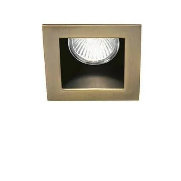 Врізний точковий світильник Ideal Lux FUNKY GU10 бронзовий 083247 - Фото 1