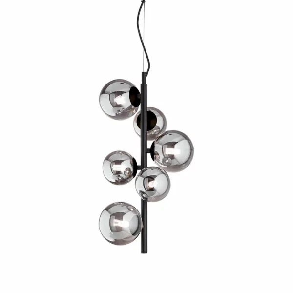 Підвісна люстра Ideal Lux PERLAGE G9 димчастий 271422