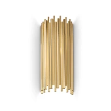 Ideal Lux PAN E14 золотий 208794. Декоративне бра