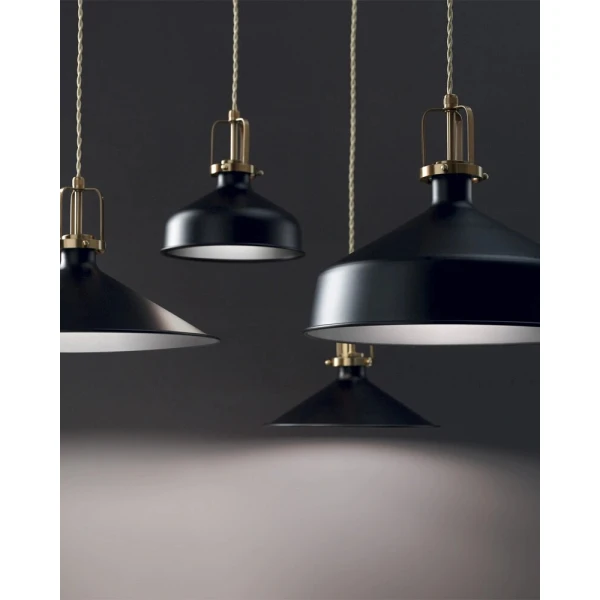 Підвісний світильник IDEAL LUX ERIS E27 чорний 249063 - Фото 2