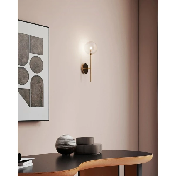 Декоративне бра Ideal Lux EQUINOXE G4 прозорий 200149 - Фото 3