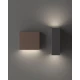 Фасадний світильник Ideal Lux TETRIS G9 сірий 113753