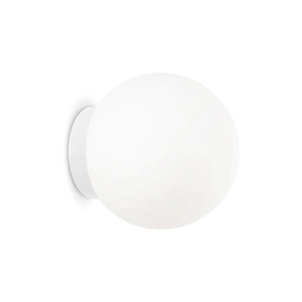 Декоративне бра Ideal Lux MAPA E27 10Вт білий 059815 - Фото 1