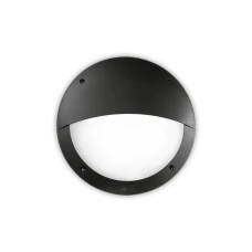 Ideal Lux LUCIA E27 чорний 096698. Фасадний світильник