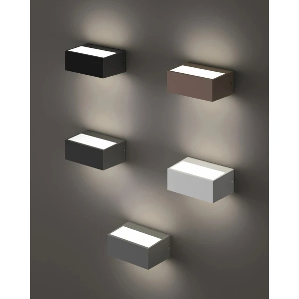Фасадний світильник Ideal Lux TWIN G9 білий 115351 - Фото 2