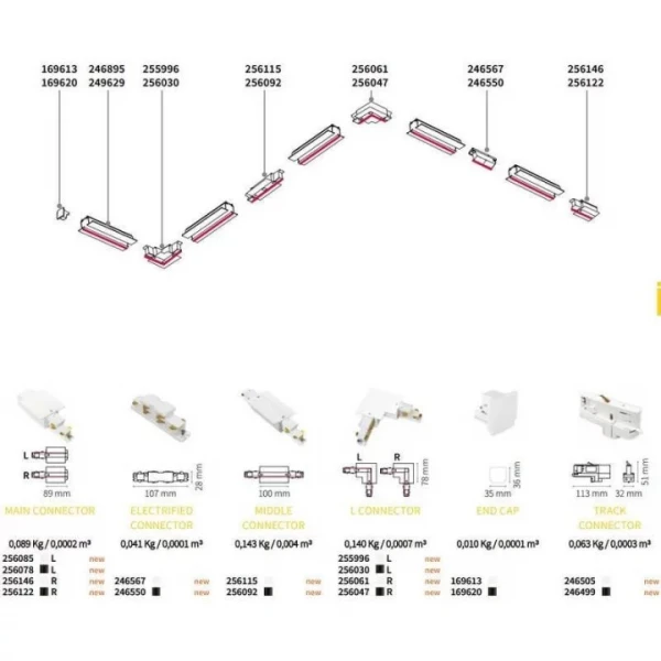 Конектор Ideal Lux LINK TRIM чорний 256122 - Фото 2