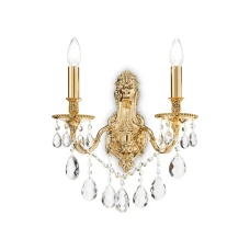 Ideal Lux GIOCONDA E14 золотий 060491. Бра-свічка