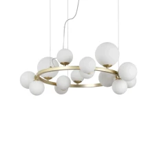 Ideal Lux PERLAGE G9 білий 283814. Підвісна люстра