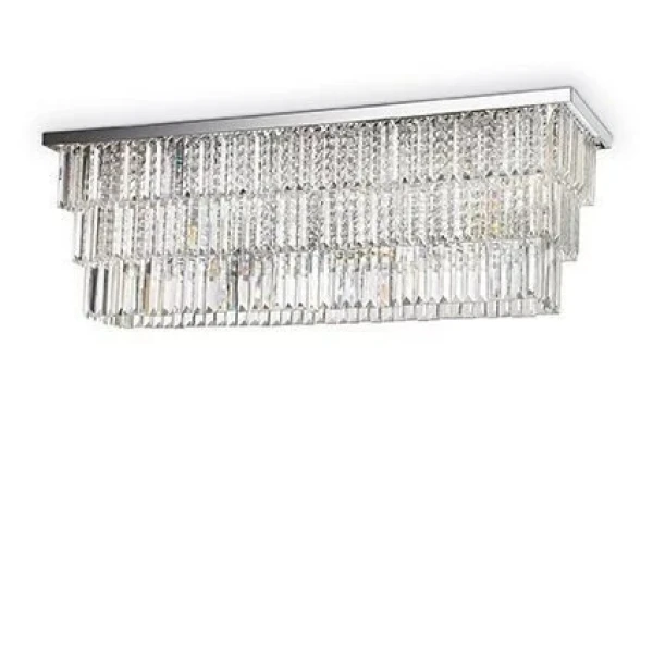 Пристельова люстра Ideal Lux MARTINEZ E14 прозорий 166285 - Фото 1