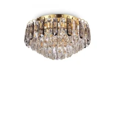 Ideal Lux MAGNOLIA G9 прозорий 241296. Пристельова люстра