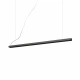 Підвісний світильник IDEAL LUX V-LINE 25Вт 3000К чорний 275376