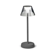 Ideal Lux LOLITA 7Вт 3000К сірий 286730. Настільна лампа
