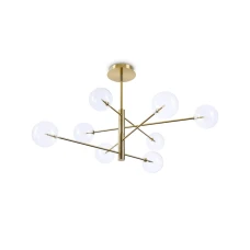 Ideal Lux EQUINOXE G4 латунний 275215. Підвісна люстра